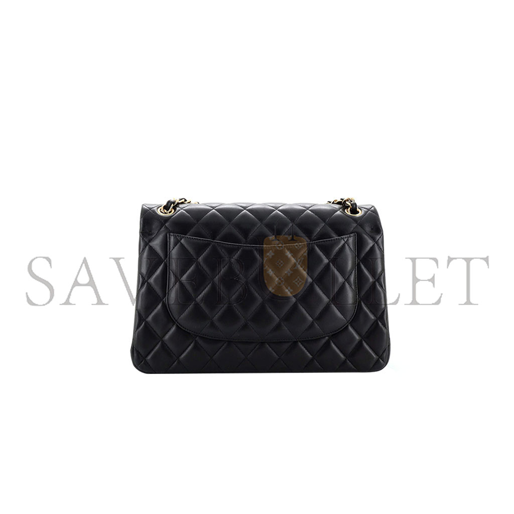 Ch*el master classic double flap bag quilted lambskin jumbo (30*19.5*10cm)